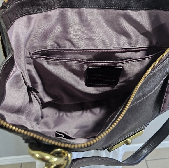 Coach Kristin North South Zip Tote. New - Picture 10 of 11